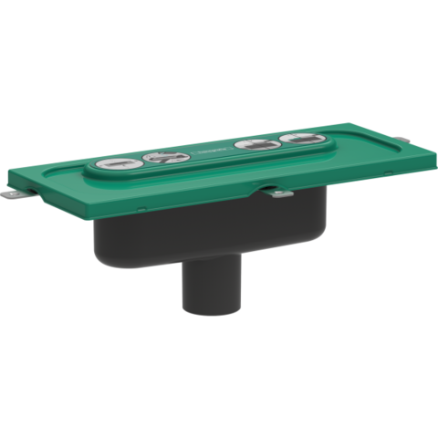 Hansgrohe 1002180  uBox Univ Cкрытая часть, верт., 50 мм