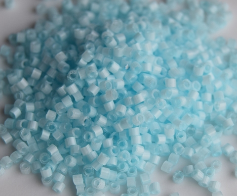 DB-1859 Silk Inside Dyed Frozen Blue