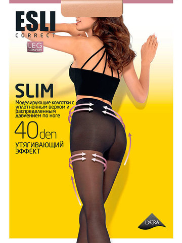 Колготки Slim 40 Esli