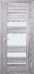 Дверь PSK-5 / Цвет Ривьера грей / белый лакобель / Двери PROFILO PORTE