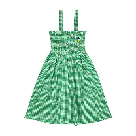 Платье Bobo Choses Green Vichy Strap