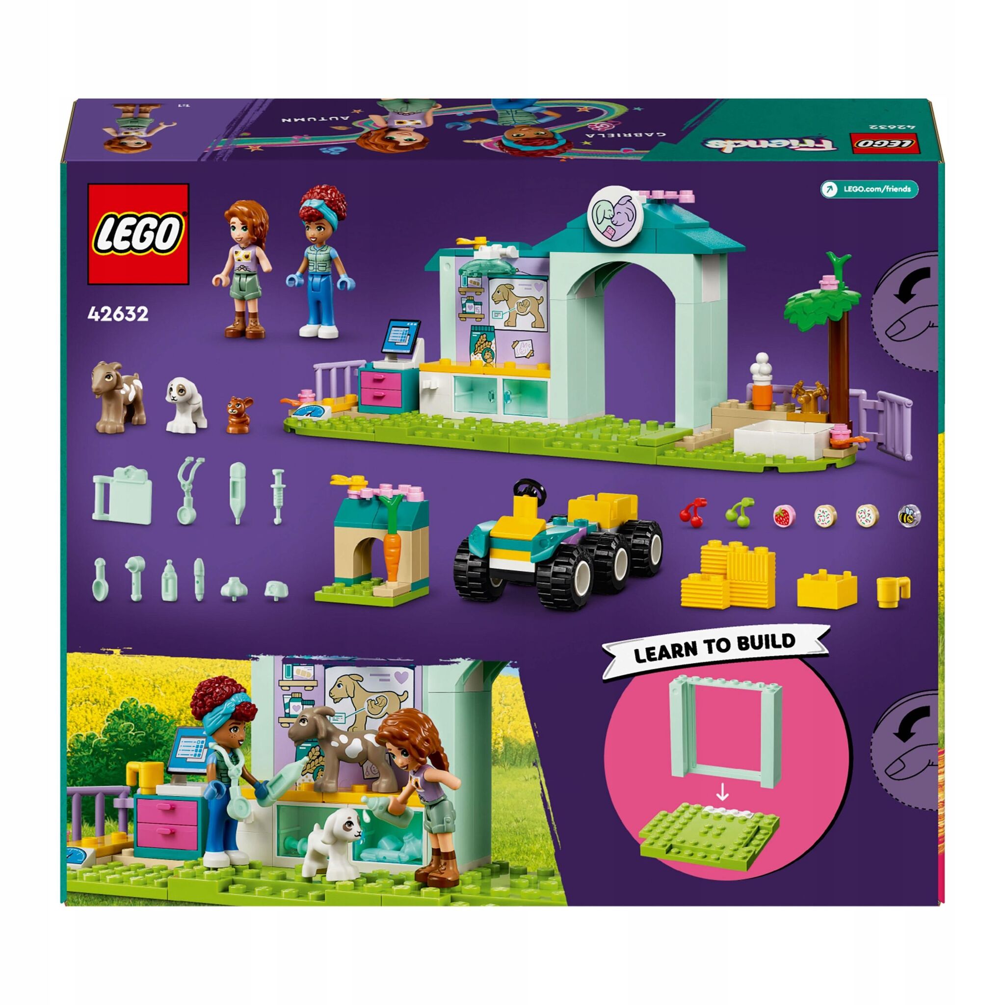 Конструктор LEGO Friends - Клиника для животных - Лего Друзья 42632 купить  в Москве | Доставка по России.