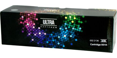 Картридж лазерный ULTRA CRG-051H Cartridge 051H (2169C002) черный (black), до 4100 стр. - купить в компании MAKtorg