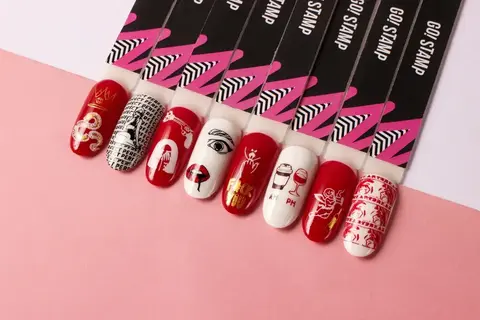 Пластина для стемпинга GO STAMP 004 Drama queen