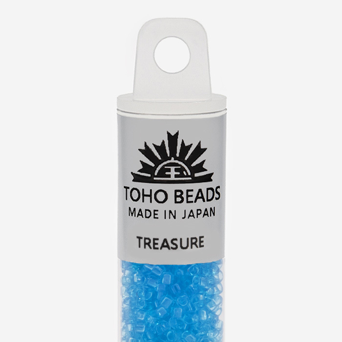 Японский бисер TOHO Treasure (№3), прозрачный