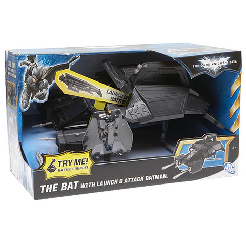 Dark Knight Rises The Bat with Launch & Attack Batman