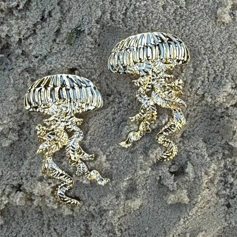 Серьги Медуза