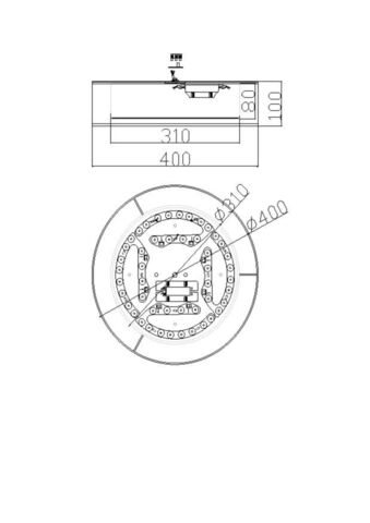 Потолочный светодиодный светильник Freya Zoticus FR6005CL-L36G