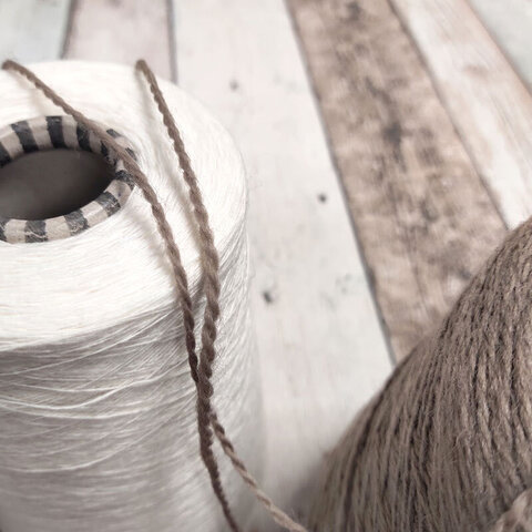 Меринос Di Ve NORWAYWOOL 2/5 серо-коричневый