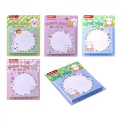 
          Блок для записей с клеевым краем, Alingar, 75*75 мм, 50л., "Love you", котята, пакет с европодвесом, картонная коробка 24 шт.