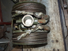 Лебедка ручная мачтовая ЛР708 Ф85