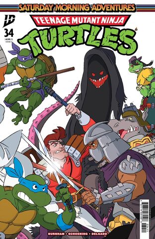 Teenage Mutant Ninja Turtles Saturday Morning Adventures Continued #34 (Cover A)