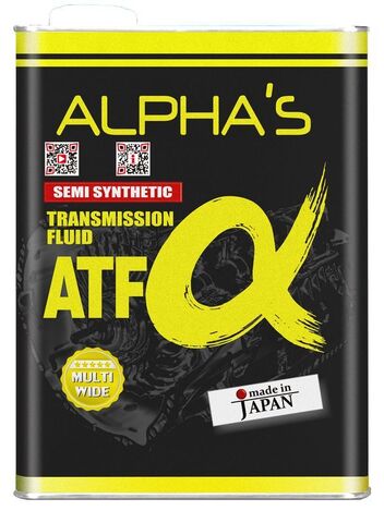 Жидкость для АКПП ALPHA'S 792401 ATF SEMI-SYNTHETIC 4L