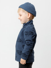 куртка  для мальчика  ФЛ 34025-1/н/47 ГР