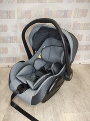 Автолюлька Indigo Bonny группа 0+ (0-13кг) серый-св.серый