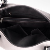 Сумка Саломея 110 мульти итальянский серо-черный