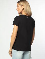 Футболка из премиального хлопка с авторским принтом  D49.097 (121857)