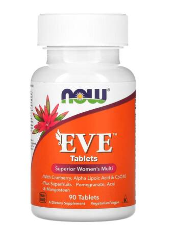NOW Foods Ева, улучшенные женские мультивитамины, 90 таблеток