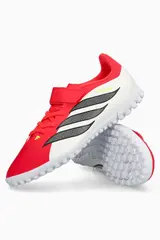 Сороконожки adidas Predator Club Hook-and-Loop TF Junior - красный