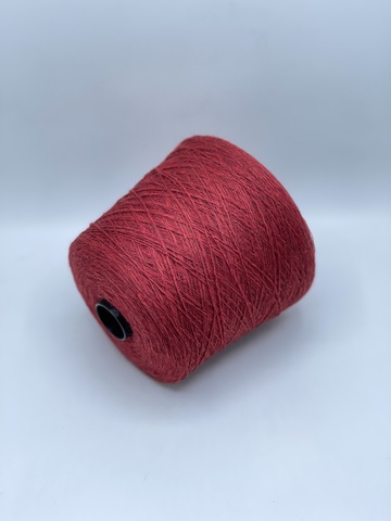 Zegna Baruffa, Fiammato, 2/14 700м, 100%Меринос, Бордовый меланж(155/22/28) арт.37797