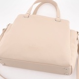 Сумка Саломея 457 леар беж + тиснение