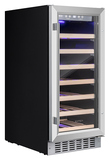 Винный шкаф Temptech Premium WPQ38SCS нерж. сталь