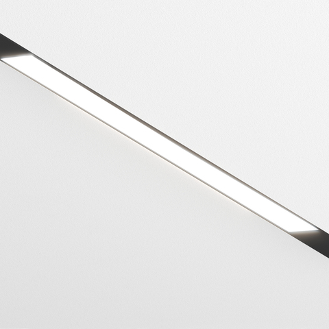 Магнитный трековый светильник Slim Magnetic L02 20W 4200K (черный) 85002/01