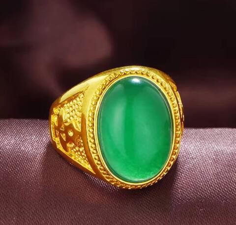 Кольцо Империал green