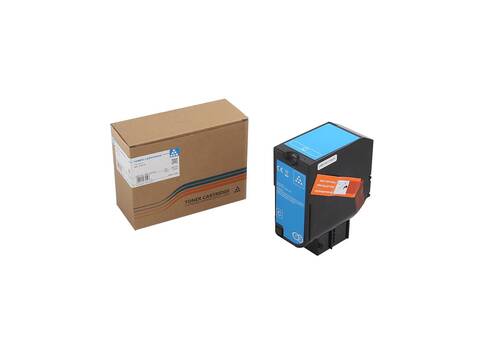 Тонер-картридж для SHARP MX-C507P Cyan (CPT) (WW (EX. USA)) 222,4г, 10000 стр. (MX-C51TC) CET