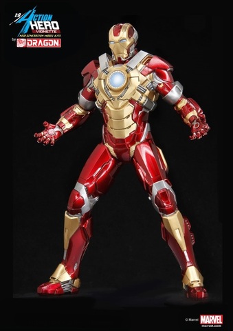 Iron Man 3 Scale Model Kit 1/9 - Mark XVII Heartbreaker