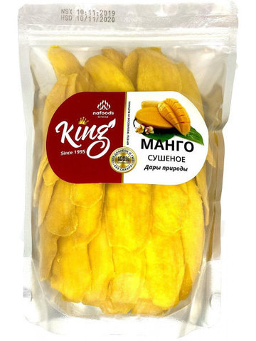 Манго сушеное King, 0,5кг