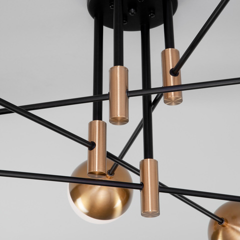 Потолочная люстра 70129/8 латунь