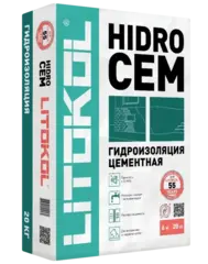 Цементная гидроизоляционная смесь Литокол Hidrocem 20 кг