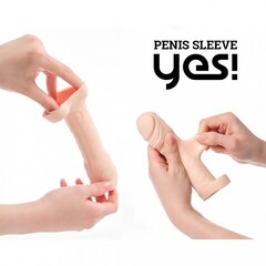 Насадка-удлинитель Sitabella Yes! с 1 втулкой, длина 16 см, диаметр 4.5 см