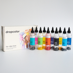 Тай-дай набор 10 цветов линейка #1