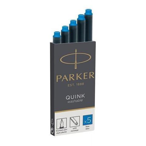 Картриджи - Parker, синий 5 шт.