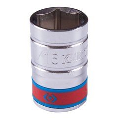 KING TONY (433522S) Головка торцевая стандартная шестигранная 1/2", дюймовая 11/16"