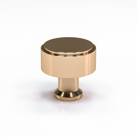 Кнопка Anemone (Polished Brass)