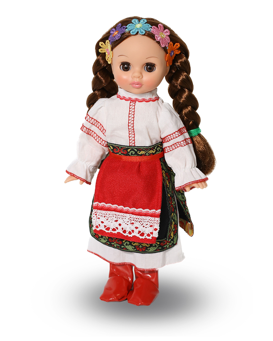 Кукла Весна Эля в русском костюме в3189