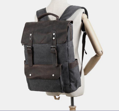 Рюкзак из ткани и кожи BUG 067 Green