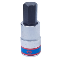 KING TONY (402514) Насадка (бита) торцевая 1/2", L = 60 мм, HEX, 14 мм