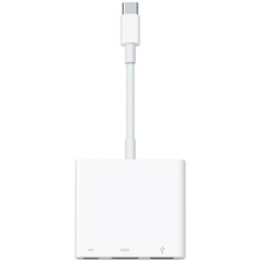 Адаптер Apple USB-C Digital AV Multiport Adapter, бел, MUF82ZM/A