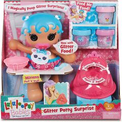 Кукла Lalaloopsy Лалапупси малышка Babies Glitter Potty Surprise