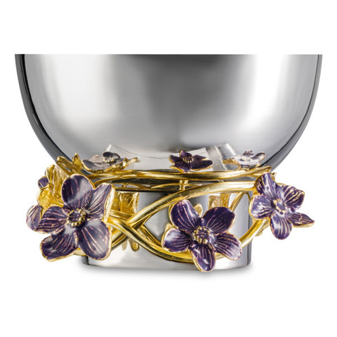 Чаша на ножке 12см Michael Aram Незабудка