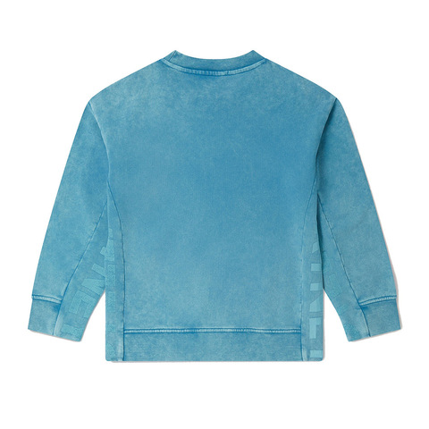 Свитшот Stella McCartney Kids Logo Tape Acid Wash