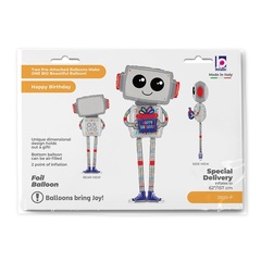 Г Фигура 3D, Робот, Happy Birthday, 62