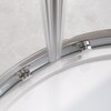 Cezares RELAX-304-R-2-90-C-CR RELAX-304-R-2-90-C-CR Душевой уголок, отделка Глянцевый хром