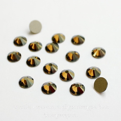 2058 Стразы Сваровски холодной фиксации Crystal Bronze Shade ss 20 (4,6-4,8 мм), 10 штук