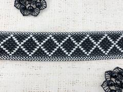 Тесьма жаккард, ш. 4 см