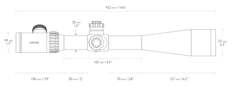 ОПТИЧЕСКИЙ ПРИЦЕЛ HAWKE TACTICAL AIRMAX 30 8-32X50 SF(AMX IR)